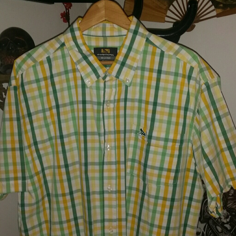 Men's Drunknmunky Button Up xxl